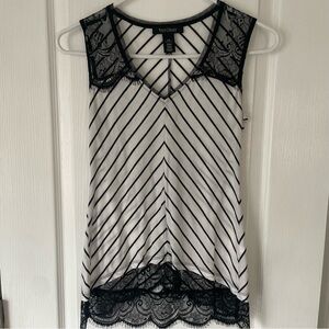 XXS White House Black Market sleeveless blouse